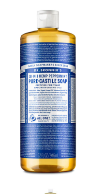 Dr. Bronner&#39;s Peppermint Castile Soap (Packaging May Vary)