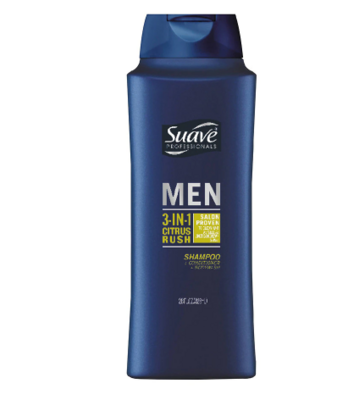 Suave 3 in 1 Shampoo Conditioner Body Wash Citrus Rush