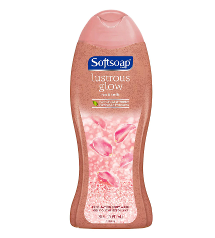 Softsoap Lustrous Glow Body Wash Pink Rose & Vanilla