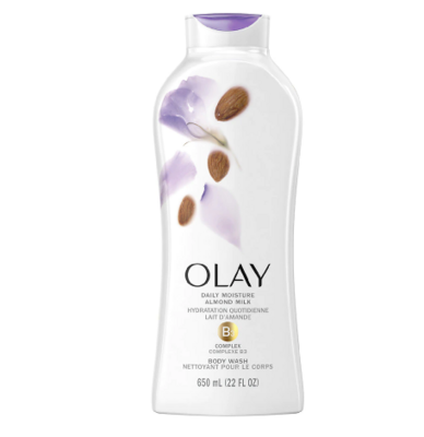 Olay Daily Moisture Body Wash Almond Milk, 22 oz