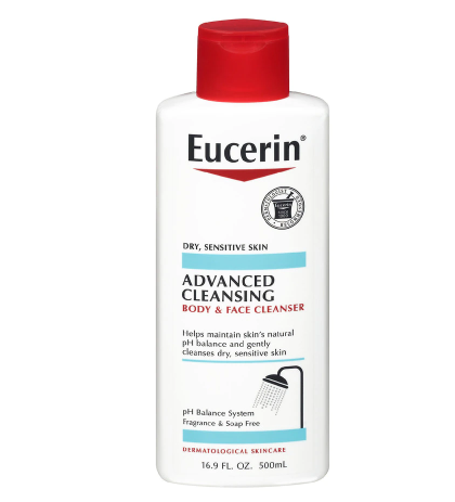 Eucerin Advanced Cleansing Body & Face Cleanser