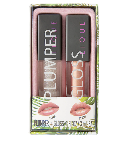 Lique Mini Lip Gloss & Plumper, Devine