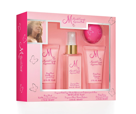 Mariah Carey Luscious Pink 4-Piece Gift Set