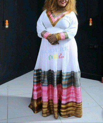 የሴቶች የሃበሻ ልብስ  Women&#39;s Traditional Cloth