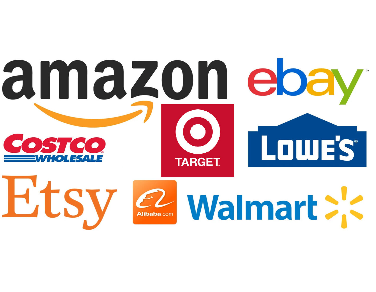 Amazon, CostCo, ebay any website product ship to all countries