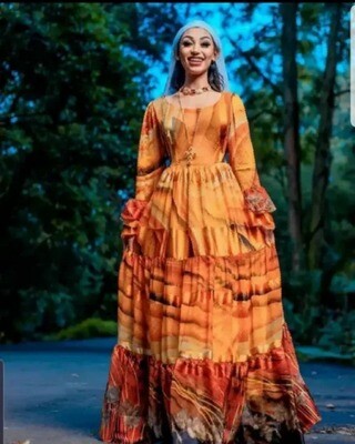 የሴቶች ሽፎን ቀሚስ  Women&#39;s Dress