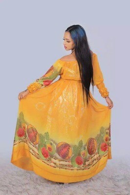 የሴቶች ሽፎን ቀሚስ  Women&#39;s Dress