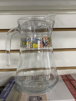 Water pitcher glass የውሃ መያዣ