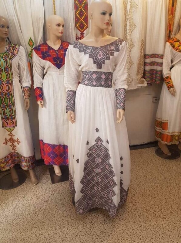 የሴቶች የሃበሻ ልብስ  Women&#39;s Traditional Cloth