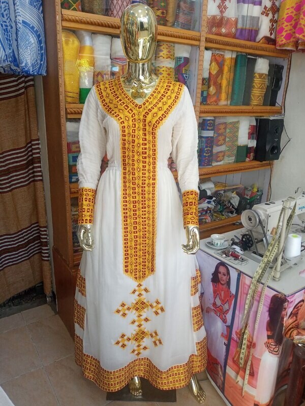 የሴቶች የሃበሻ ልብስ  Women&#39;s Traditional Cloth