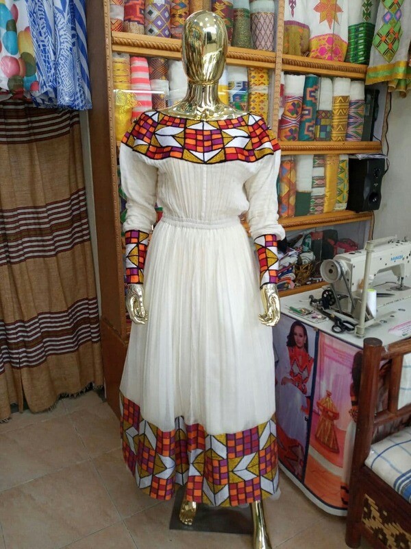 የሴቶች የሃበሻ ልብስ  Women&#39;s Traditional Cloth