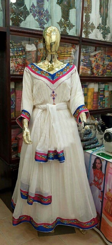 የሴቶች የሃበሻ ልብስ  Women&#39;s Traditional Cloth