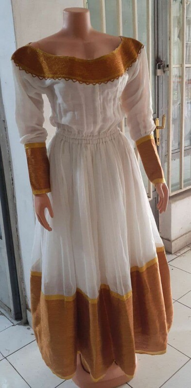 የሀበሻ ቀሚስ  Ethiopian Traditional Dress
