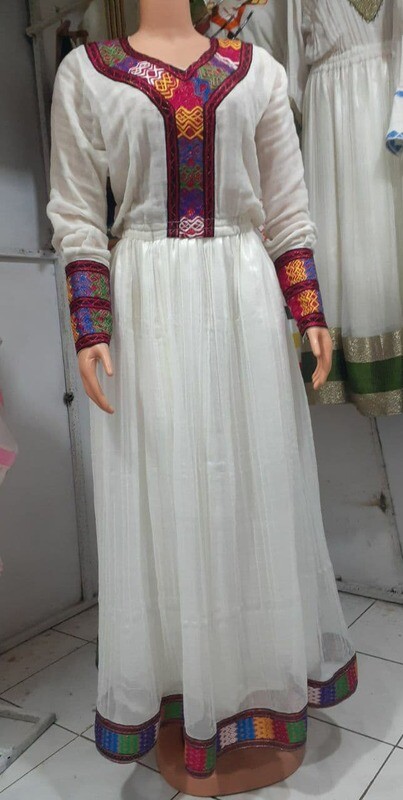 የሀበሻ ቀሚስ  Ethiopian Traditional Dress