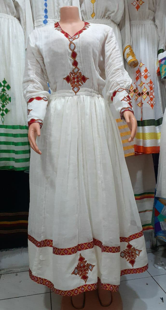 የሀበሻ ቀሚስ  Ethiopian Traditional Dress
