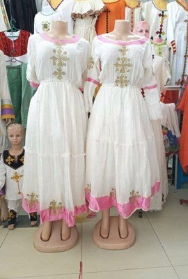 የሴቶች የሃበሻ ልብስ  Women&#39;s Traditional Cloth