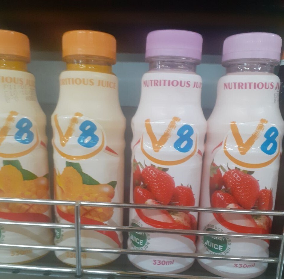 V8 Nutritious Mango Juice 330ml - 24 Pack