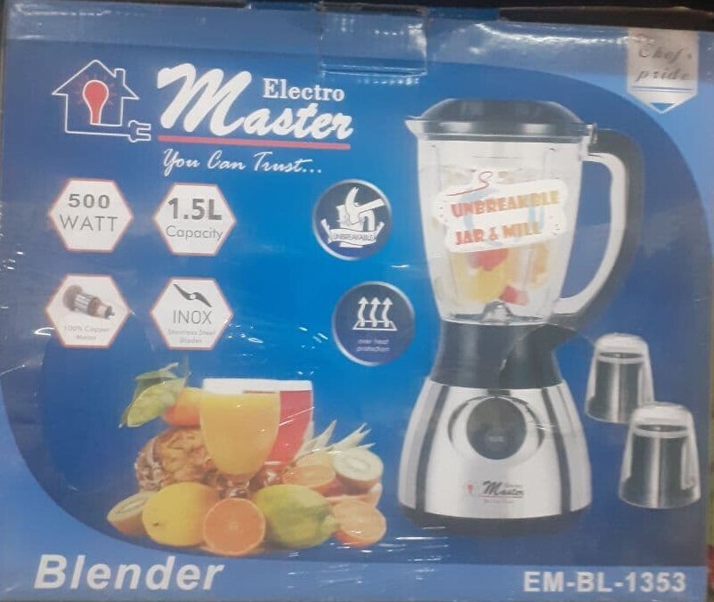 Master Electro Juice Blender (EM-BL-1353)