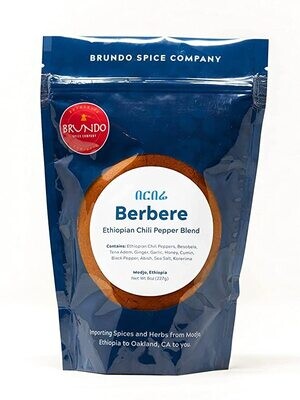 በርበሬ Berbere Chili Pepper Blend | Made and Imported from Ethiopia