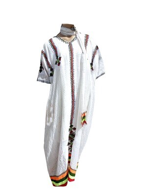የሀበሻ ቀሚስ  Ethiopian Traditional Dress
