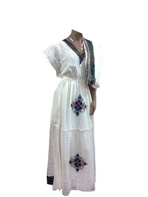 የሀበሻ ቀሚስ  Ethiopian Traditional Dress