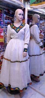 የሀበሻ ቀሚስ Ethiopian Traditional Dress