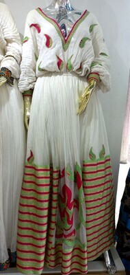የሀበሻ ቀሚስ Ethiopian Traditional Dress