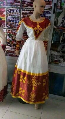 የሀበሻ ቀሚስ Ethiopian Traditional Dress