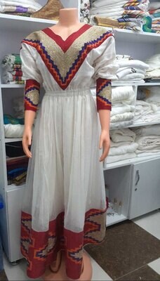 የሀበሻ ቀሚስ Ethiopian Traditional Dress