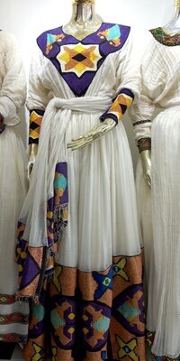 የሀበሻ ቀሚስ Ethiopian Traditional Dress