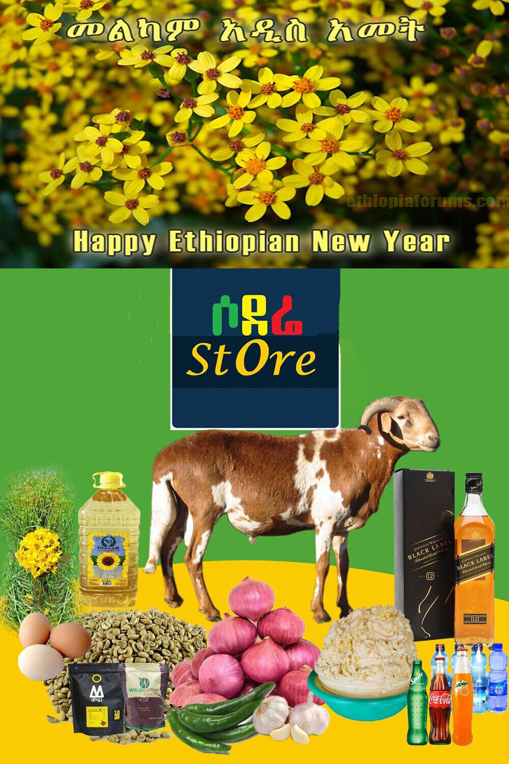 የሶደሬ አዲስ ዓመት የበአል ጥቅል 1 Sodere New Year package 1 (Ethiopia Only)