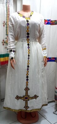 የሀበሻ ቀሚስ Ethiopian Traditional Dress