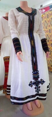 የሀበሻ ቀሚስ Ethiopian Traditional Dress