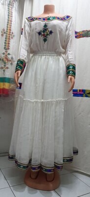 የሀበሻ ቀሚስ Ethiopian Traditional Dress