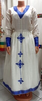 የሀበሻ ቀሚስ Ethiopian Traditional Dress