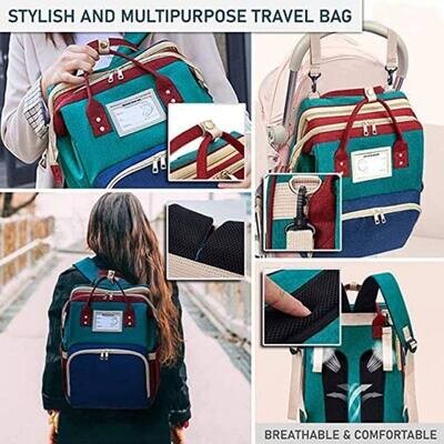 Beby travel bed and momy bag