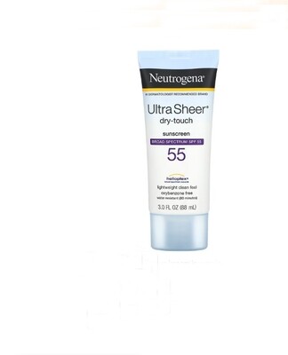 Neutrogena, Ultra Sheer Dry Touch Sunscreen, SPF 55, 3 fl oz (88 ml)