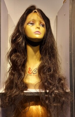 Half lace human hair