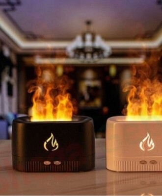 Flame aroma diffuser humidifire