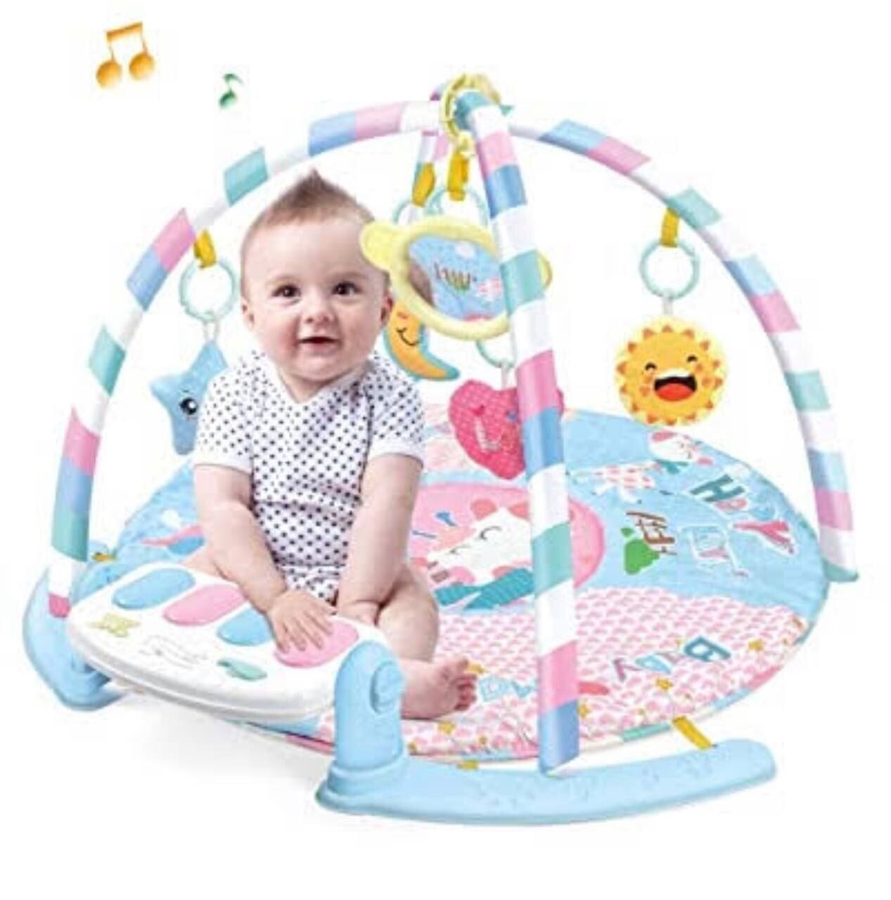 Baby Piano Fitness Play Gym Mat Educational Activity