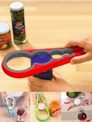 Opener jar lid remover