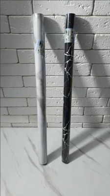 Aluminum foil sticker