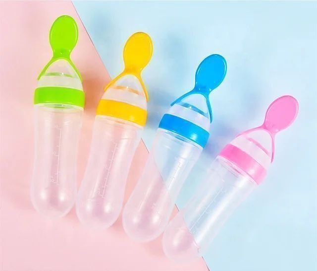 Bottle spoon feeder