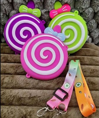 Silicone sling bag for girl