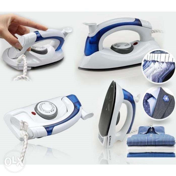 Palm size steam iron