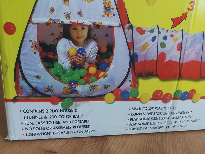 Wonder castle play tent ball