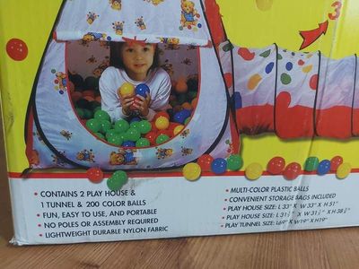 Wonder castle play tent ball