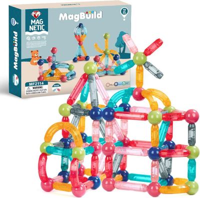 Magbuild creative magnetic blocks 37 pcs