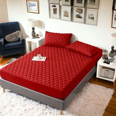 Waterproof Mattress Protector የዋተር ፕሩፍ የፍራሽ ሽፋን ከትራስ ልብስ ጋር