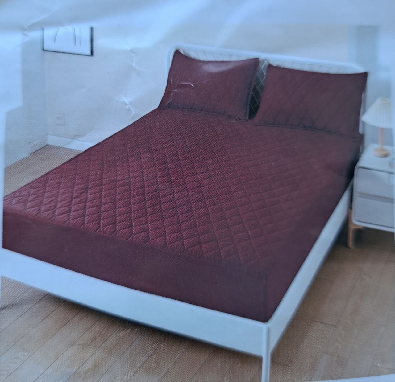 Waterproof Mattress Protector የዋተር ፕሩፍ የፍራሽ ሽፋን ከትራስ ልብስ ጋር